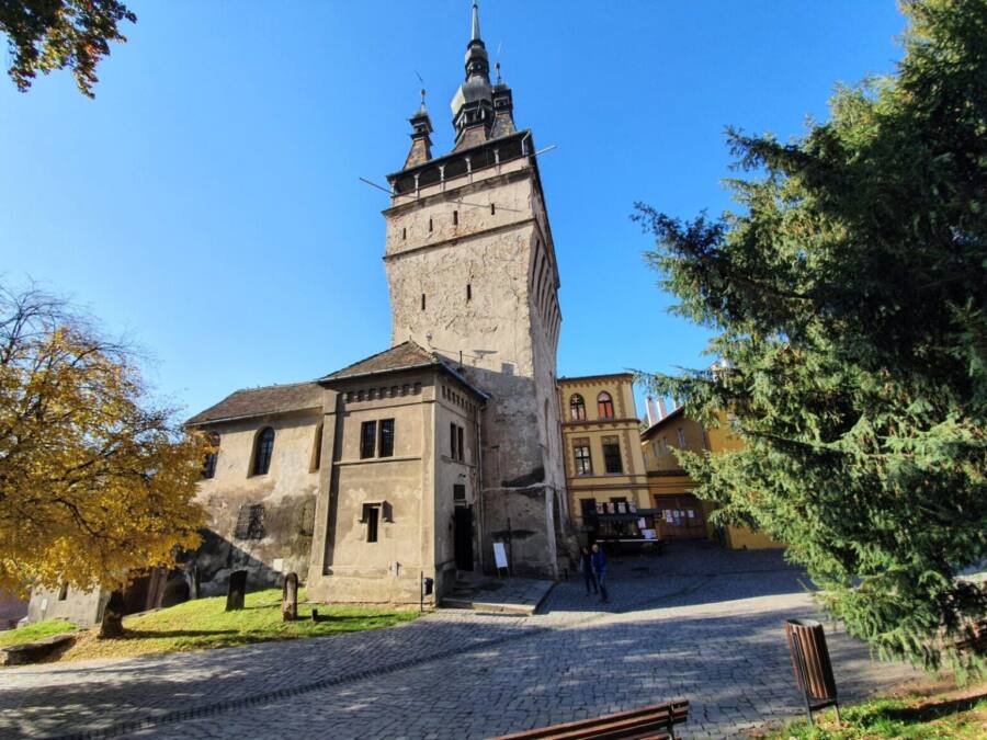 Sighisoara obiective turistice - Turnul cu ceas - Muzeul de Istorie